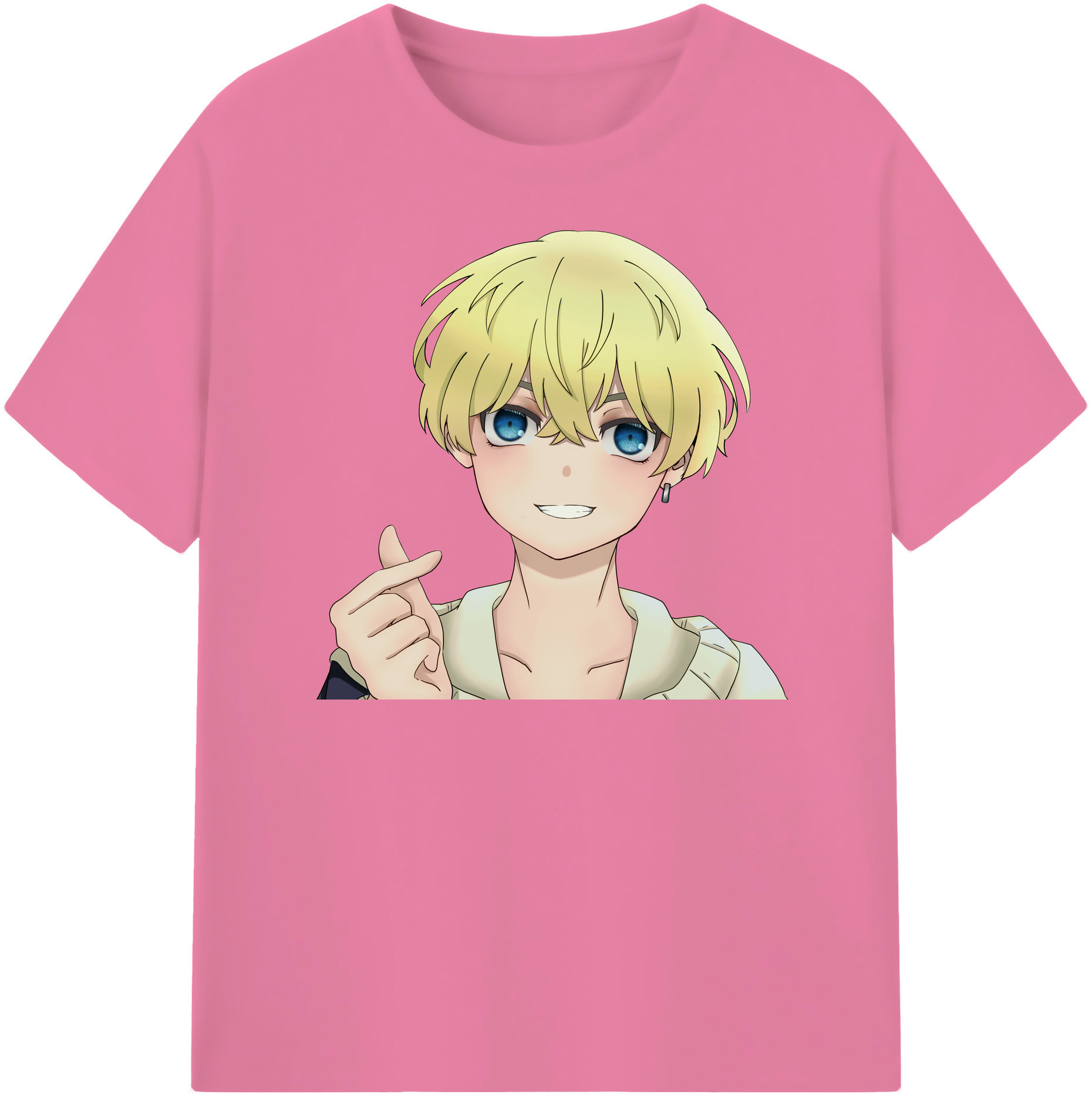 （画像用） 東京リベンジャーズ Tokyo Revengers 綿100％半袖Tシャツ（フロントプリント）